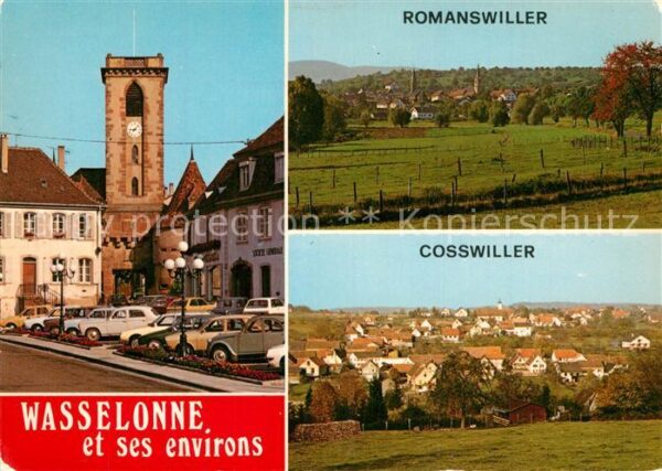 Wasselonne Bas Rhin et ses environs Romanswiller Cosswiller