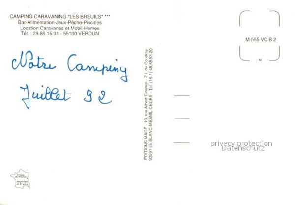 VERDUN Meuse Camping Caravaning Les Breuils Bar Alim – Bild 2