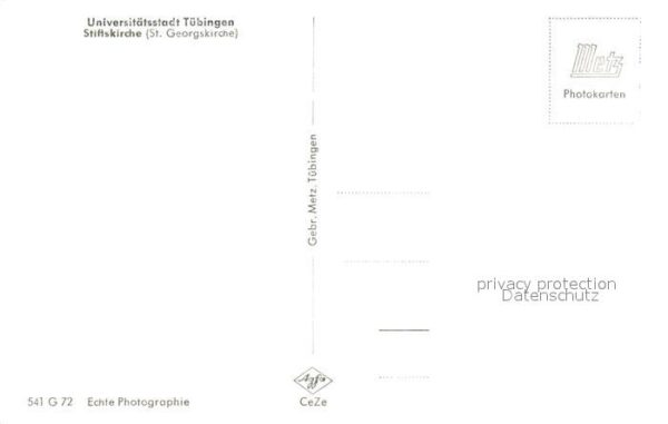 Tuebingen Stiftskirche Inneres – Bild 2