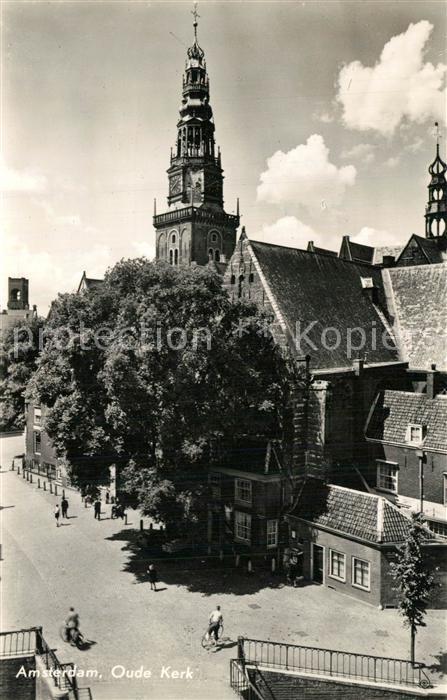 Amsterdam Niederlande Oude Kerk