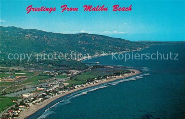 Malibu Fliegeraufnahme