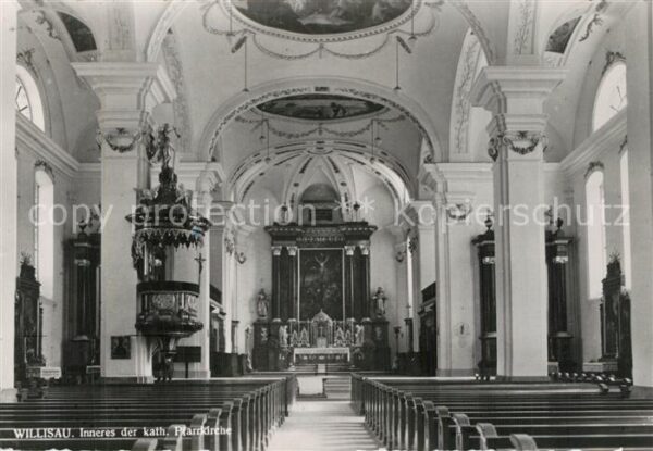 Willisau Kath Pfarrkirche Inneres