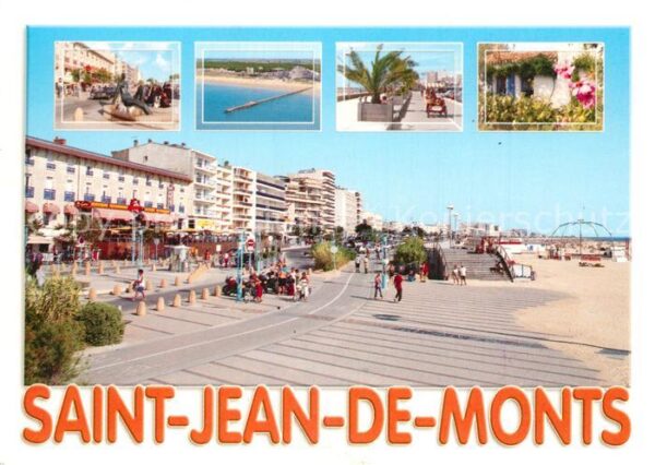 Saint Jean de Monts La Plage et la Promenade