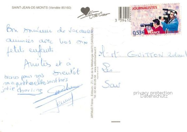 Saint Jean de Monts La Plage et la Promenade – Bild 2