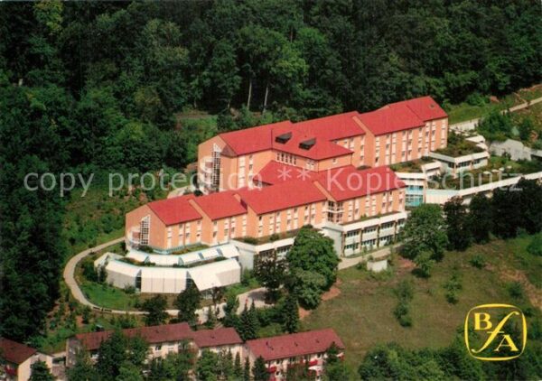 Bad Mergentheim Klinik Taubertal der BfA Fliegeraufnahm