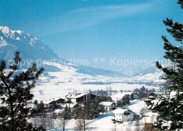 Walchsee Tirol Winterpanorama