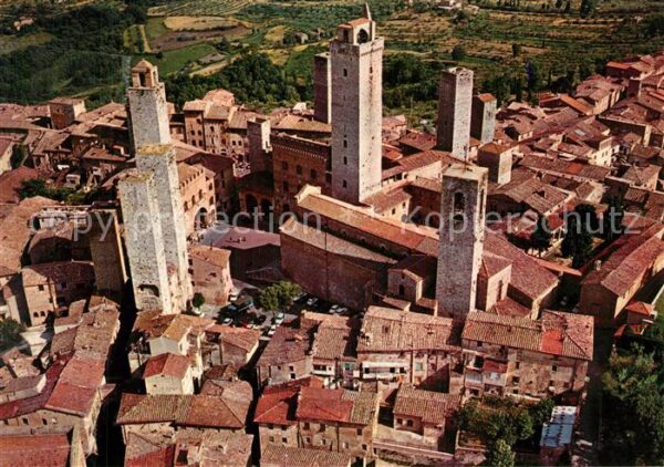 San Gimignano Fliegeraufnahme