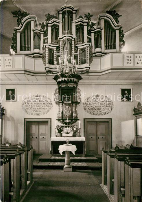 Bad Koenig Odenwald Ev Kirche Inneres