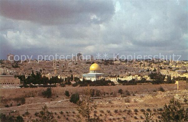 Jerusalem Yerushalayim Panorama from the Mt Olives