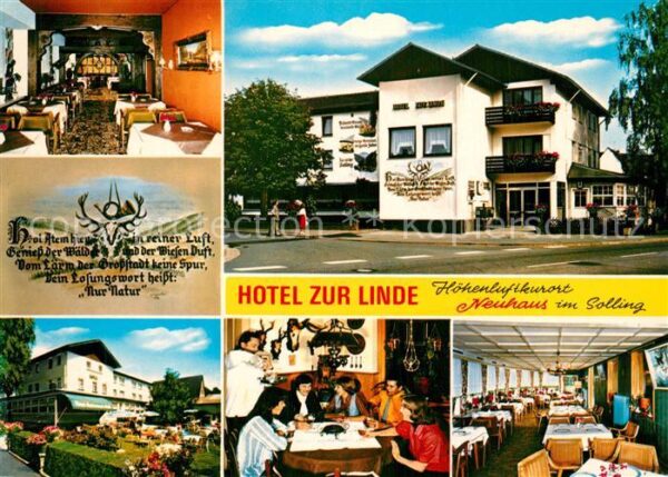 Neuhaus Solling Hotel Zur Linde Gasträume Terrasse