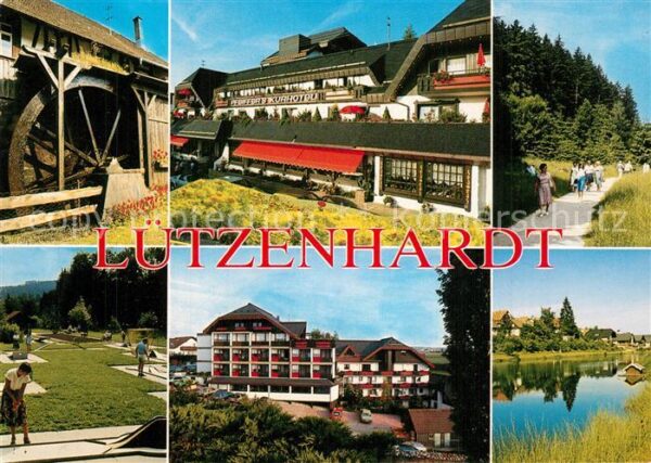 Luetzenhardt Pfeiffers Kurhotel Mühle Wanderweg Mini