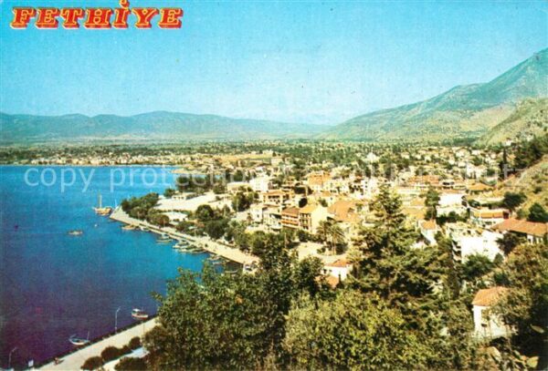 Fethiye Tuerkei Turkey Panorama