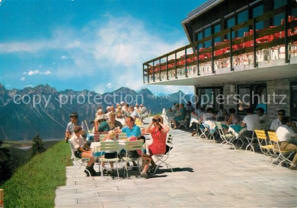 Schwangau Panorama Gaststätte Tegelberg Terrasse