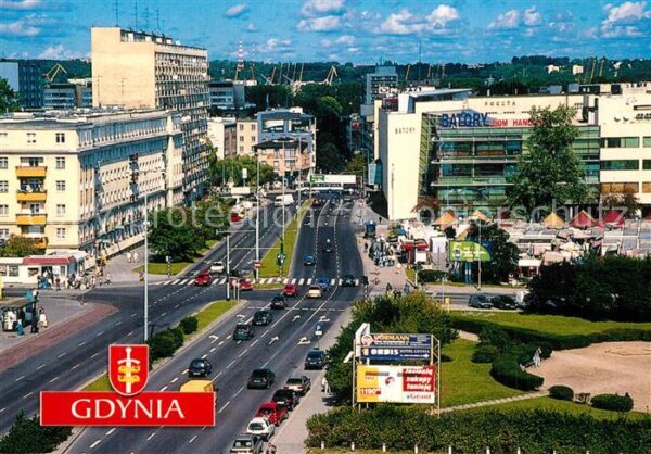 Gdynia Pommern Stadtansicht