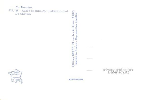 Azay-le-Rideau Le Chateau – Bild 2