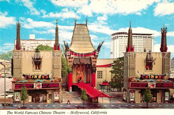 Hollywood California The World Famous Chinese Theatre
