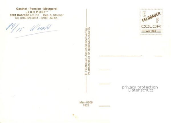 Rohrdorf Inn Gasthof Zur Post Gaststube Panorama – Bild 2