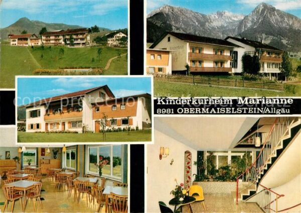 Obermaiselstein Kinderkurheim Marianne Speisesaal Trepp