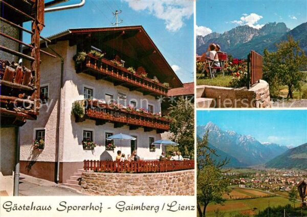 Gaimberg Gästehaus Sporerhof