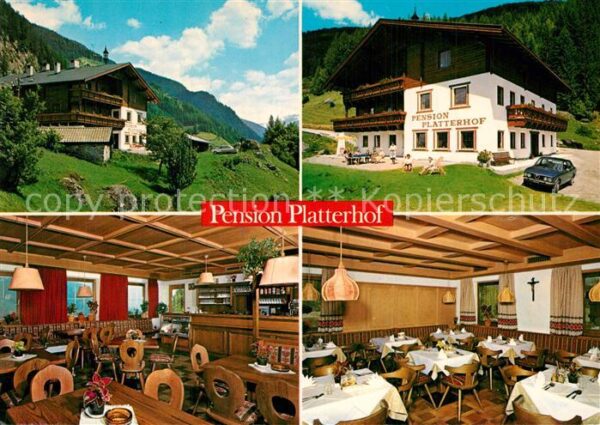 St Johann Ahrntal Pension Platterhof Gasträume