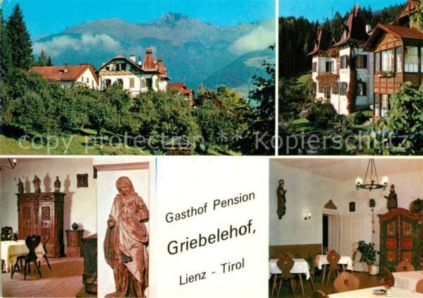 Lienz Tirol Gasthof Pension Griebelehof Gasträume