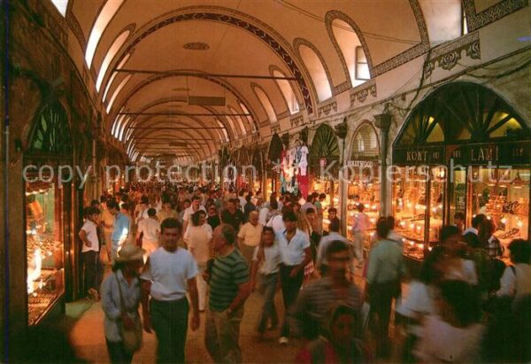 Istanbul Constantinopel Interieur de grand Bazar