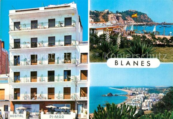 Blanes Hostal Pi Mar Panorama