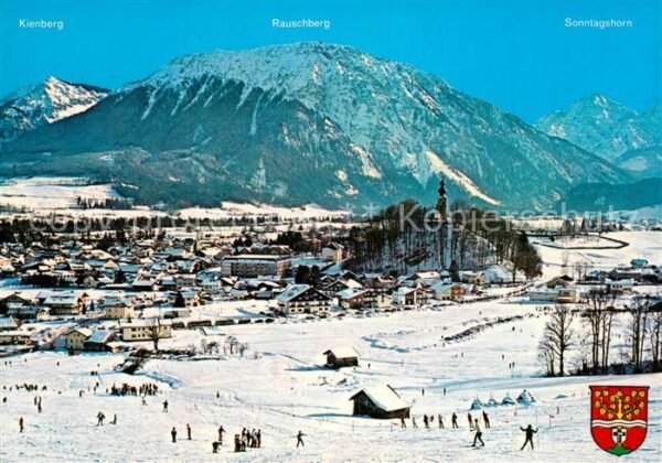 Ruhpolding mit Rauschberg Kienberg und Sonntagshor
