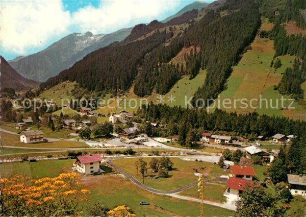 Ginzling Panorama im Zemmgrund an der Schlegeis