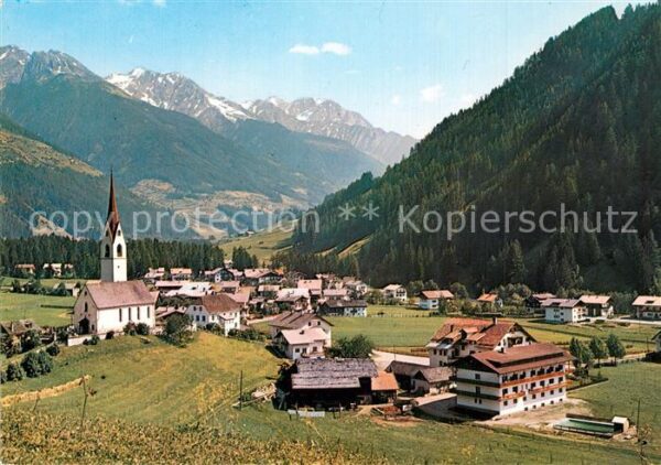 Luttach Ahrntal Suedtirol Panorama