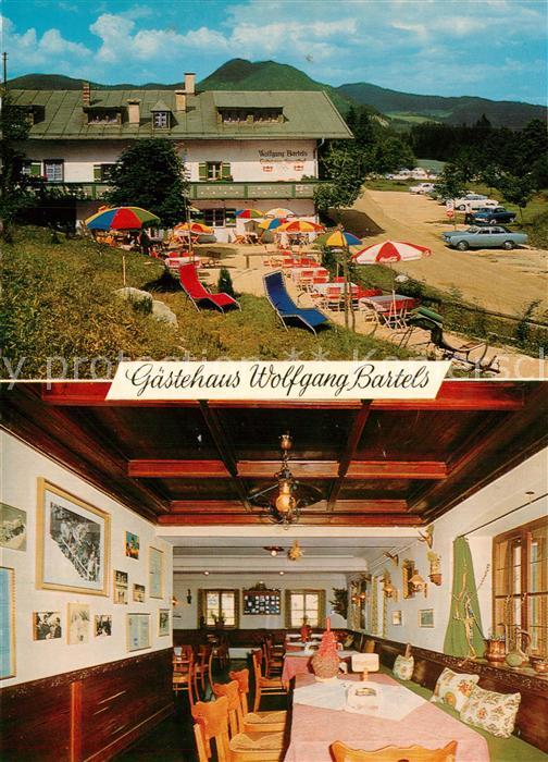 Hintersee Berchtesgaden Gästehaus Wolfgang Bartels Gastraum
