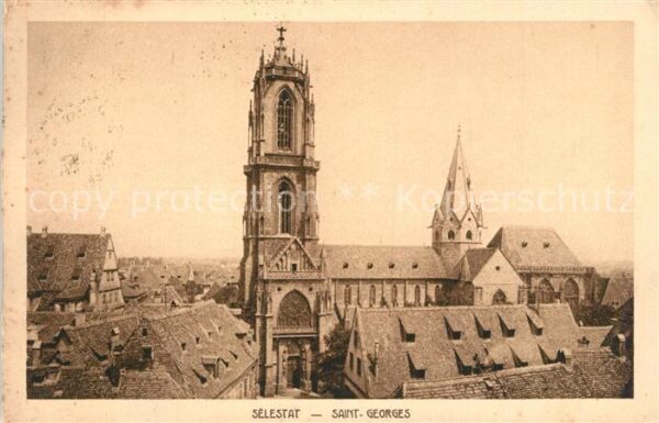 Selestat Bas Rhin Elsass Saint Georges