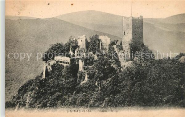 Ribeauville Haut Rhin Elsass Saint Ulrich