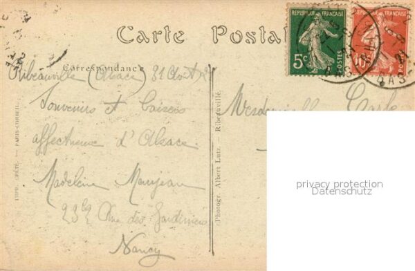 Ribeauville Haut Rhin Elsass Saint Ulrich – Bild 2