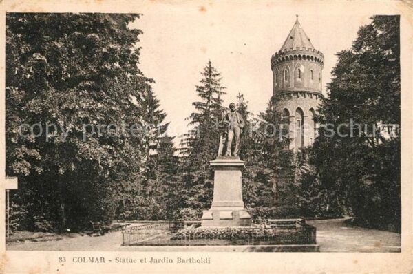 Colmar Haut Rhin Elsass Jardin Bartholdi