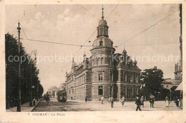 Colmar Haut Rhin Elsass La Poste
