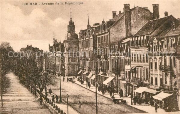 Colmar Haut Rhin Elsass Avenue de la Republique