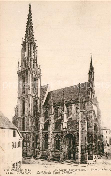 Thann Haut Rhin Elsass Cathedrale Saint Thi?bault