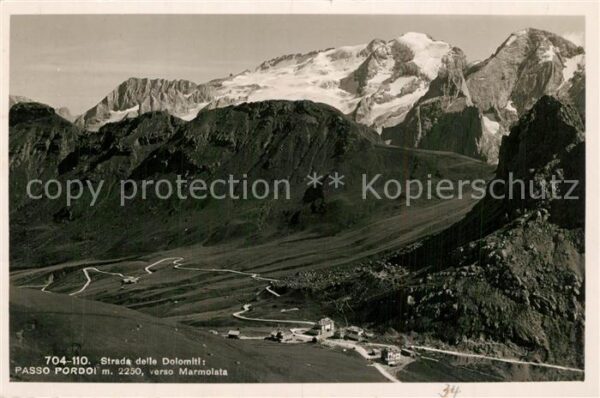 Passo Pordoi Strada della Dolomiti