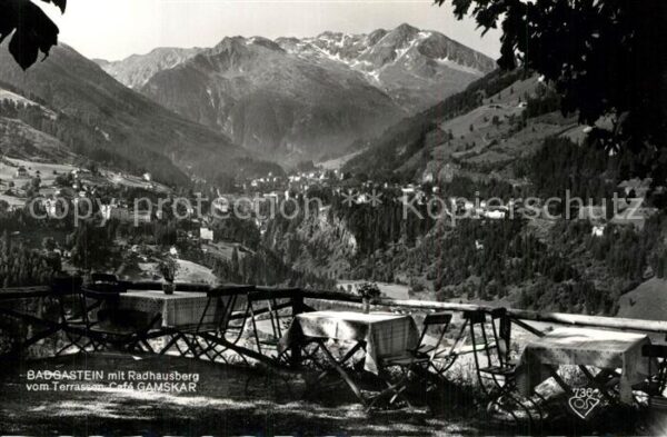 Bad Gastein mit Radhausberg Caf? Gamskar
