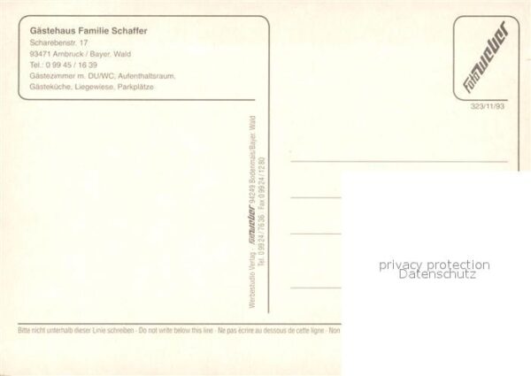 Arnbruck G?stehaus Familie Schaffer – Bild 2