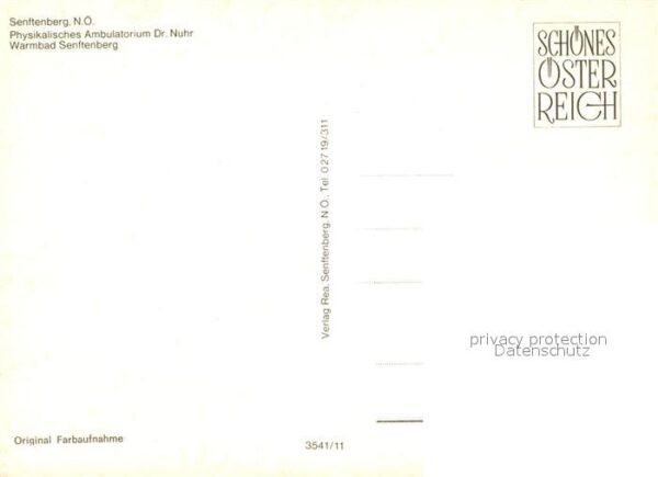 Senftenberg Niederoesterreich Ambulatorium Dr. Nuhr – Bild 2