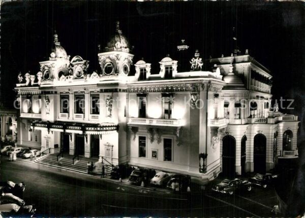 Monte-Carlo Casino la nuit
