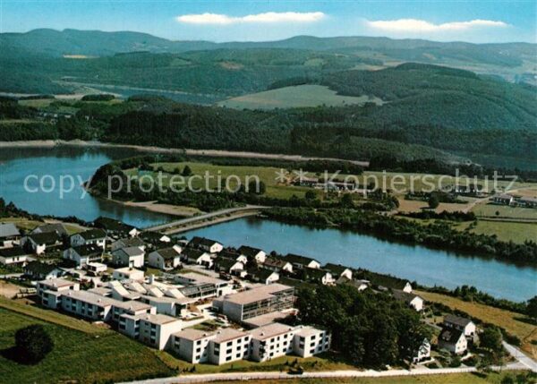 Eichhagen Biggesee Olpe Fliegeraufnahme Jugenddorf