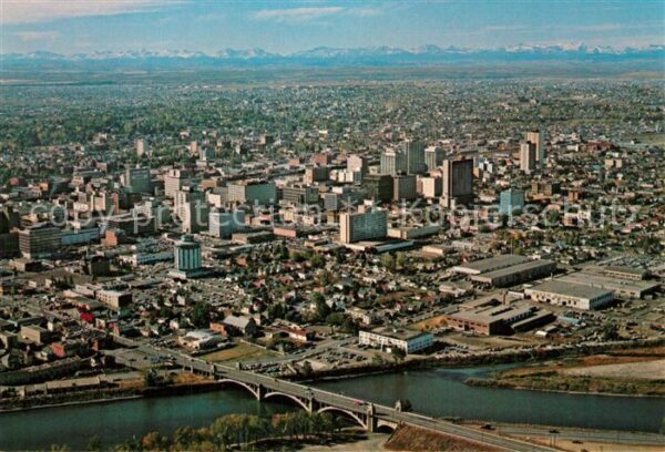 Calgary Fliegeraufnahme