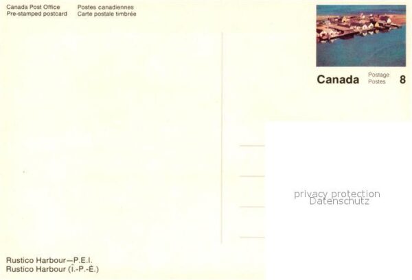 Canada State Fliegeraufnahme Rustico Harbour – Bild 2