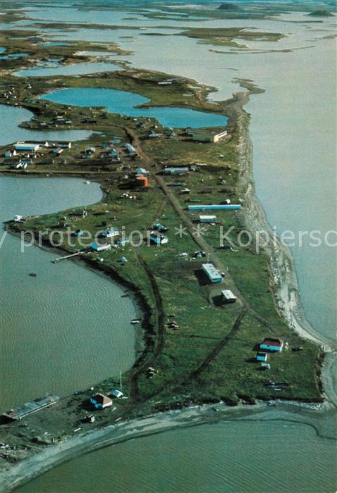 Tuktoyaktuk Canada Fliegeraufnahme