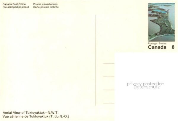 Tuktoyaktuk Canada Fliegeraufnahme – Bild 2