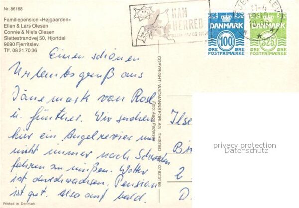Fjerritslev Pension Hojgaarden – Bild 2