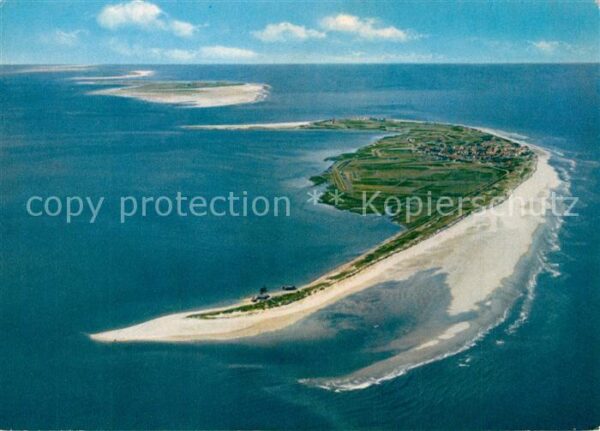 Wangerooge Nordseebad Fliegeraufnahme